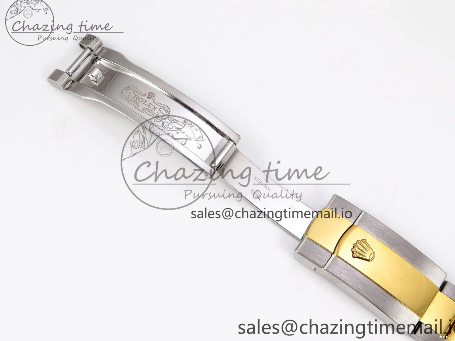 MiroTime 0201 Breathable DateJust 41 SS YG ARF 1:1 Best Edition 904L Steel YG Stick Dial on Oyster Bracelet SH 1260